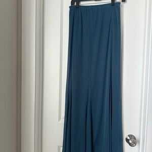 Teal maxi skirt size small
